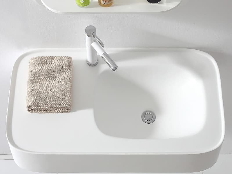 1467 GELO Customizable Solid Surface Basin – Consistent Quality for OEM Projects
