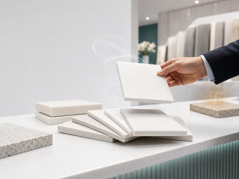 Why Does Some Solid Surface Smell So Strong?